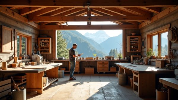 La menuiserie en Haute-Savoie : des créations sur-mesure inattendues