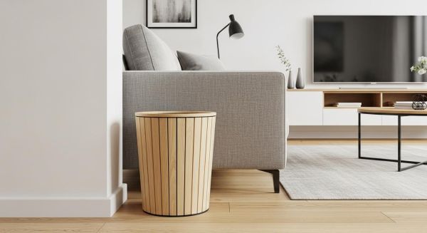 Pourquoi la poubelle en bois s’impose-t-elle dans nos intérieurs modernes ?