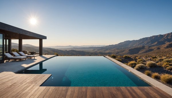 Piscines à débordement vs piscines traditionnelles